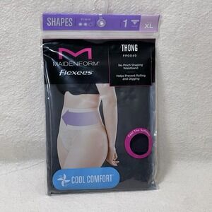Maiden form FLEXEES THONG Black XL Shapeware